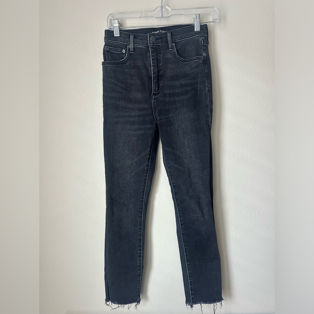 Women's Black / grey Jeans - size 26 - Denim Forum / Aritzia